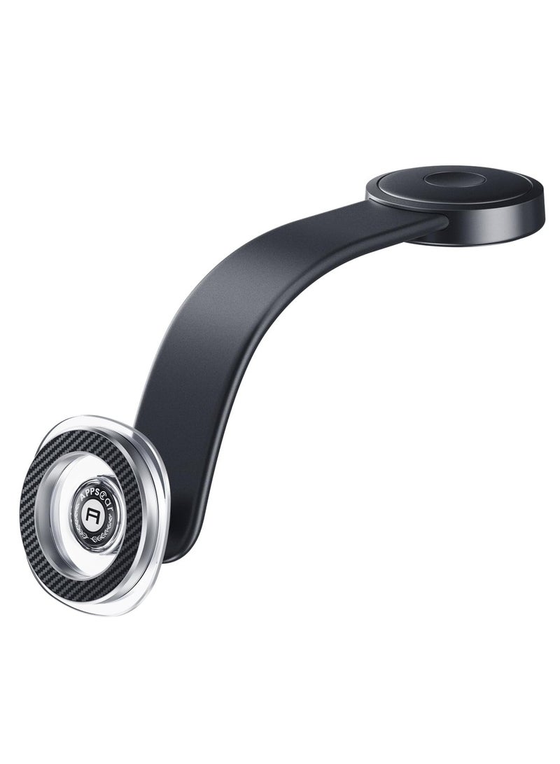 Rotatable Dashboard Magnetic Phone Holder for Car, Magsafe Car Mount for Dashboard and More Places, Universal Mobile Phone Holder Compatible with iPhone 16 15 14 13 12 Bendable Memory Alloy - Image 1